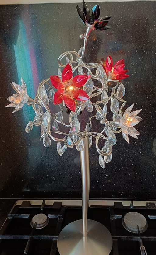 Harco Loor Design Table Lamp Crystal Jewel