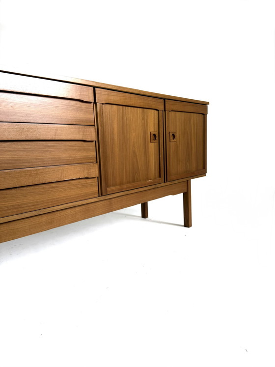 Image 1 of Vintage XL walnut sideboard, Royal Board Sweden ‘60
