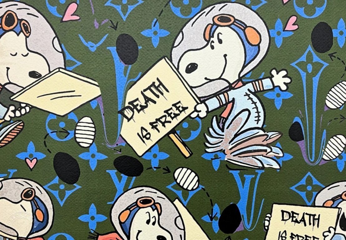 Death Nyc - Cosmo Snoopy - Edición limitada con certificado | €405