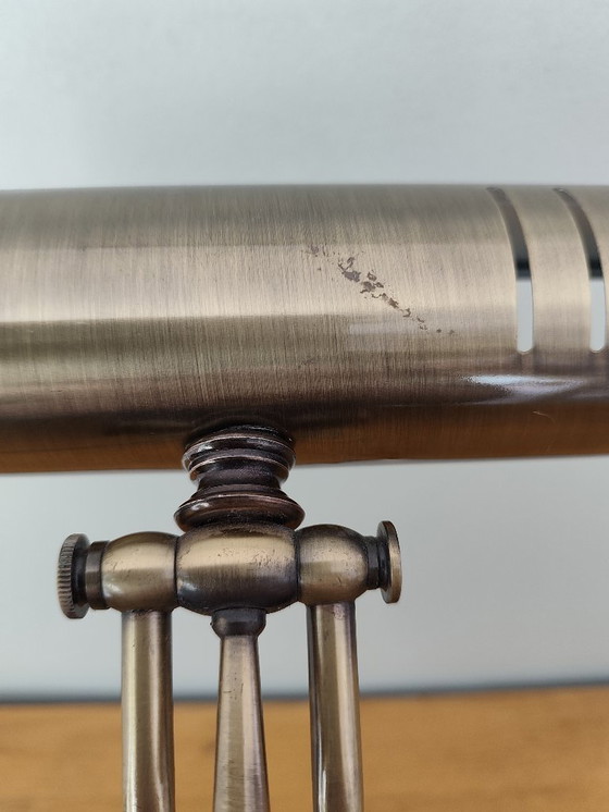 Image 1 of lampada da scrivania antica in stile banchiere di Lumijura