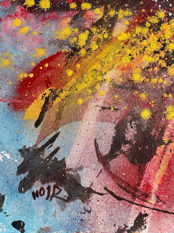 Image 1 of NO1R - Conciencia Cósmica - Lienzo del Artista