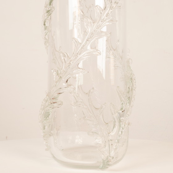 Vaso in vetro di Murano italiano di metà secolo, Barovier&Toso, 1940 – Vasi, Crystal, Murano Glass (photo 25 of 28)