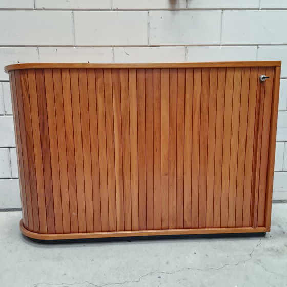 Image 1 of Vintage bar  drankkast barkast roldeurkast kantoorkast