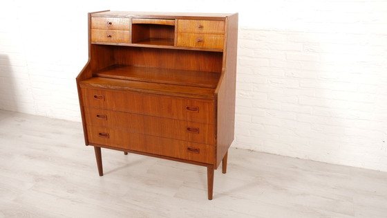 Image 1 of Secretaire Vintage | Teck | Danois | Avec Miroir
