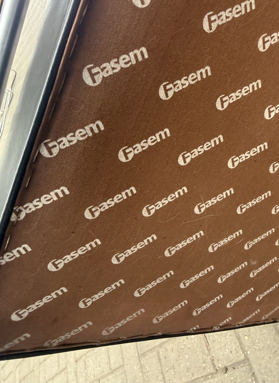 Image 1 of 6 sedie Brno di Mies van der Rohe, Fasem, in pelle nera