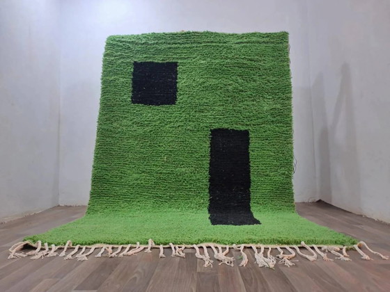 Handgefertigter Berber-Teppich aus Wolle 2.5 x 1.5 m – Teppiche & Läufer, Wool (photo 3 of 11)