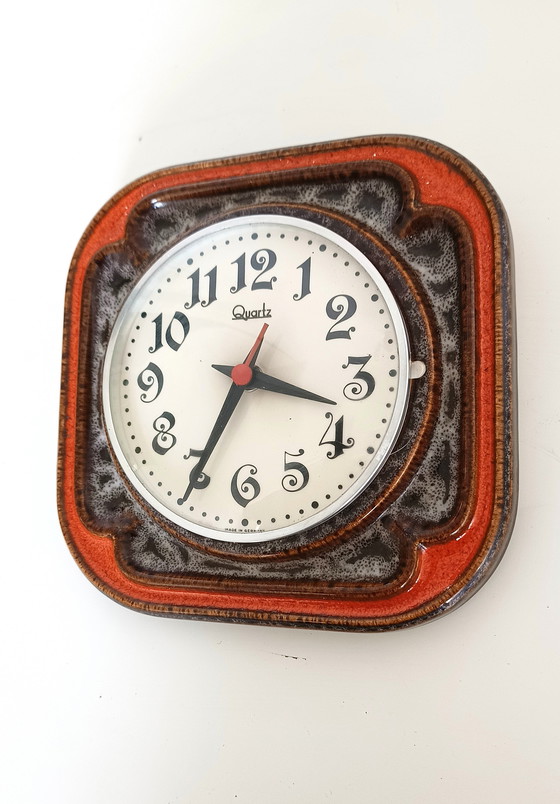 Image 1 of Reloj de cocina Fat Lava de Alemania Occidental