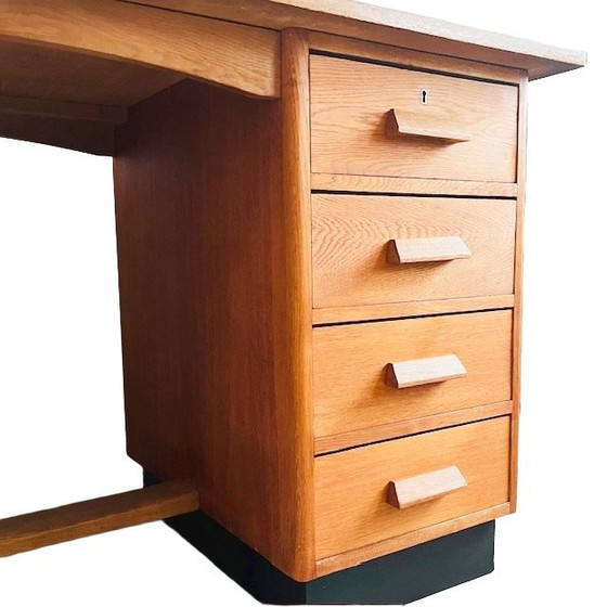 Image 1 of Vintage Amsterdamse school bureau Art deco 1930's