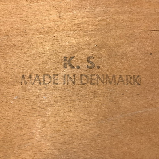 Image 1 of Juego de 6 sillas de comedor de Henning Kjaernulf para Korup Stolefabrik, teca y cuero, años 60