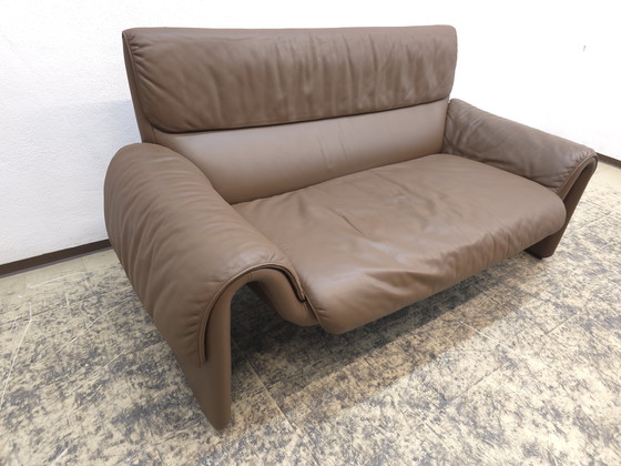Image 1 of Canapé design deux places en cuir De Sede DS 2011