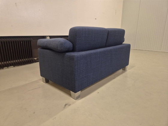 Image 1 of 50% SHOWROOM OUTLET - de Sede DS17 - 2-seater Sofa - Blue