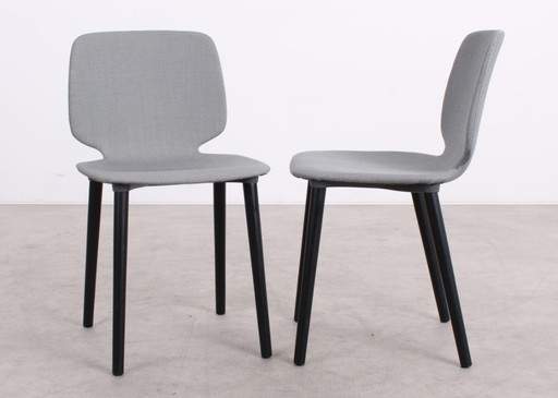 4x Pedrali Babila 2751 chaise grise