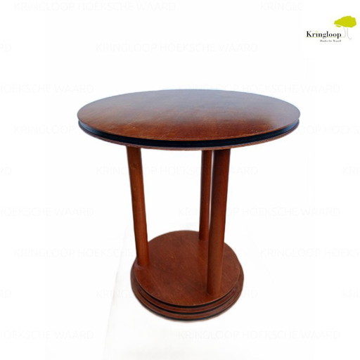 Tavolino laterale in stile Art Déco antico / moderno di metà secolo