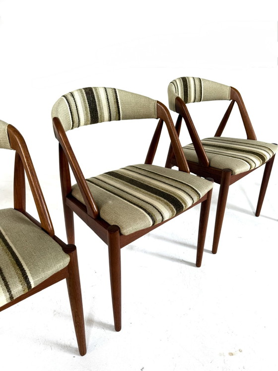Image 1 of Set di 4 sedie da pranzo vintage, Kai Kristiansen '60