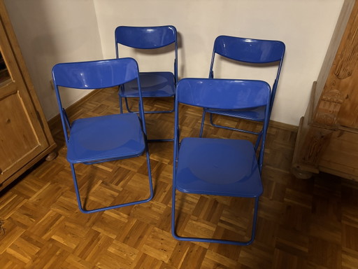 Vintage Ikea Niels Gammelgard TED-stoelen, set van 4
