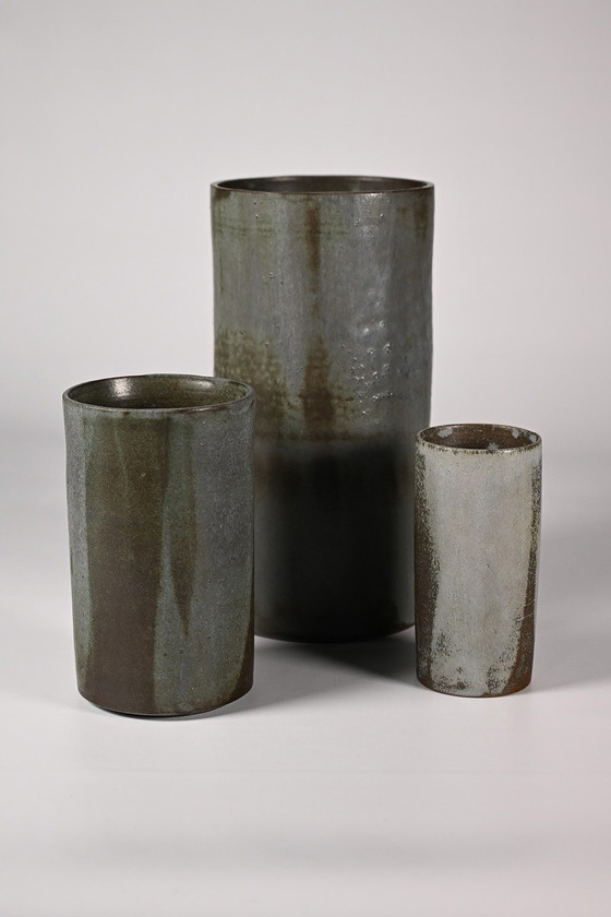 Image 1 of Ensemble de vases cylindriques Studio Keramik
