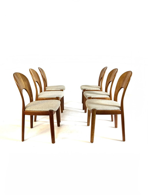 Set di 6 sedie vintage 'Morten', Koefoeds Hornslet '70