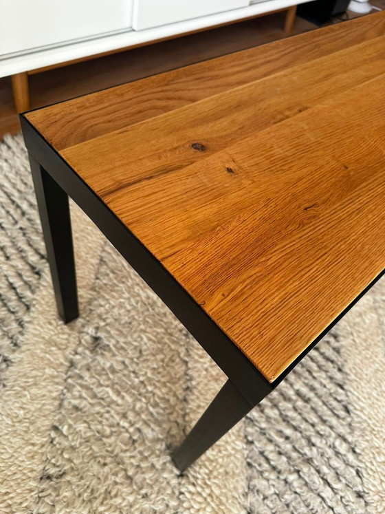 Panca in rovere e metallo – La Redoute, Sgabelli, Wood (photo 3 of 7)