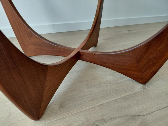 Mid-Century Plan Astro Coffee Table – Gplan, Glass, Wood (photo 2 of 5)