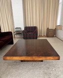 Couchtisch aus Mosaikholz