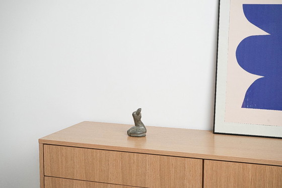 Image 1 of Sculpture en pierre représentant un nu féminin, design italien, années 1960, fabriquée en Italie