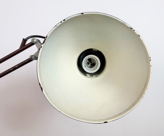 Image 1 of Vintage Brown Architect Table Lamp from Napako, 1950s
