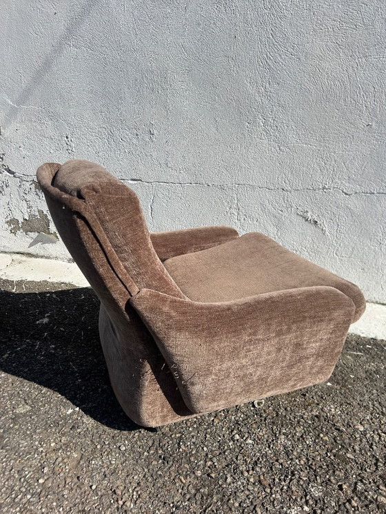 Image 1 of fauteuil et ottoman Michel Cadestin pour Airborne 