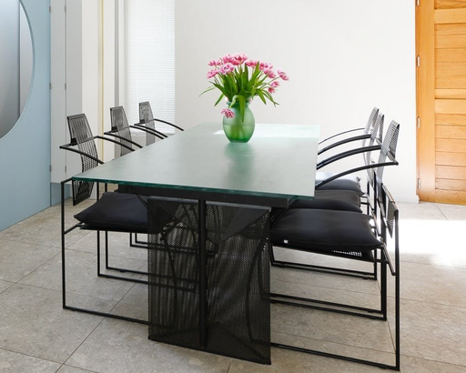 Mario Botta Diningtable Tesi With 8 Chairs Quinta