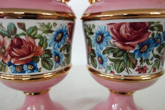Paire de vases italien en céramique années 50 – le tre torri, Ceramic (photo 7 of 14)