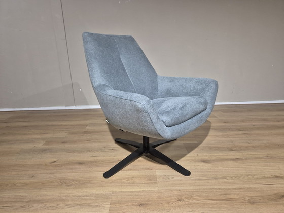 Image 1 of 2x Montel Charles - Poltrona girevole - NUOVA - Tessuto - Design