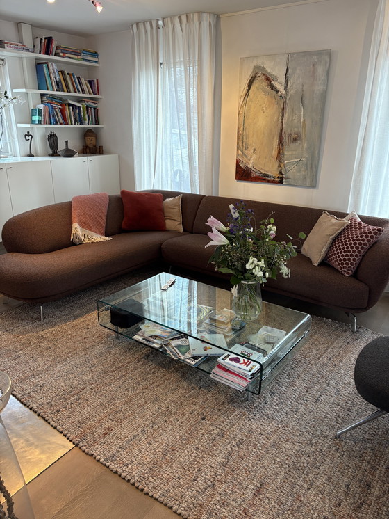 Image 1 of Sofá esquinero Leolux marrón