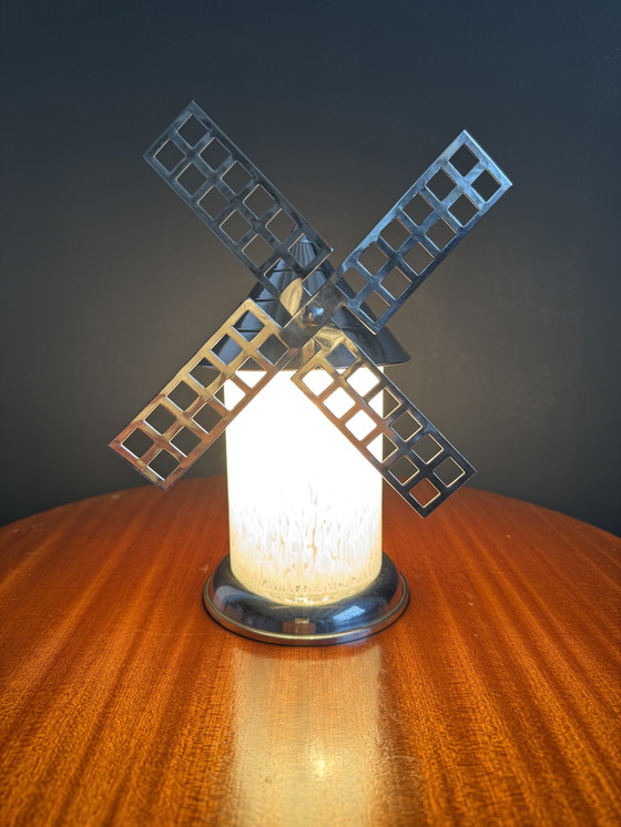 Image 1 of Art Deco Mill Night Light Lamp