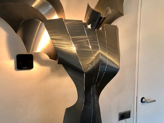 Vintage XXL Standing Lamp Angel From Stubenrauch – Decorative Objects, rvs (photo 13 of 15)