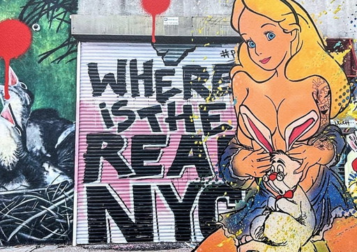 Death Nyc - Alice nel Paese delle Meraviglie con Coniglio - Edizione Limitata con Certificato