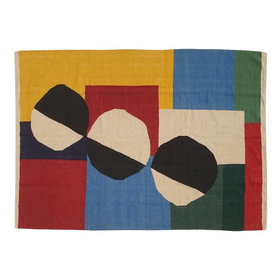 Sonia Delaunay Jardin d'Espagne 1970 Rug Tapestry | Wool | 246×175 cm – Rugs & carpets, Cotton (photo 3 of 11)