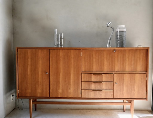 Vintage Teakhouten Highboard / Dressoir ‘60 Deens Design – high boards, Wood