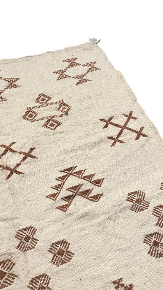Image 1 of Authentiek Handgeweven Berber Kelim Tapijt – Traditioneel Marokkaans Design (150x100 cm)
