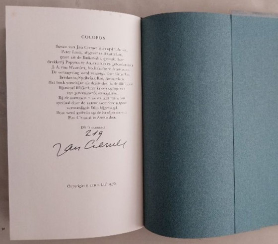 Image 1 of Jan Cremer – 2x « Neige » (sérigraphie encadrée + livre signé)