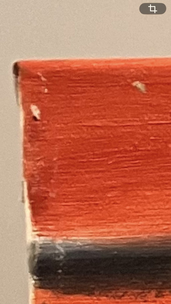 Image 1 of Pintura moderna de Pieter Boxman de 1990, Construyendo escaleras, puentes II