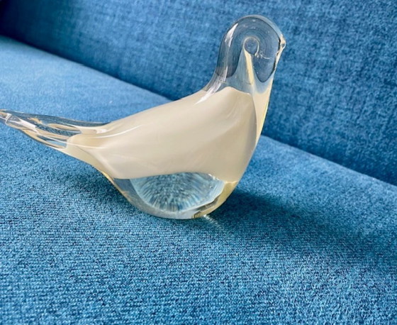 Image 1 of Glass bird sculpture in Scandinavian design