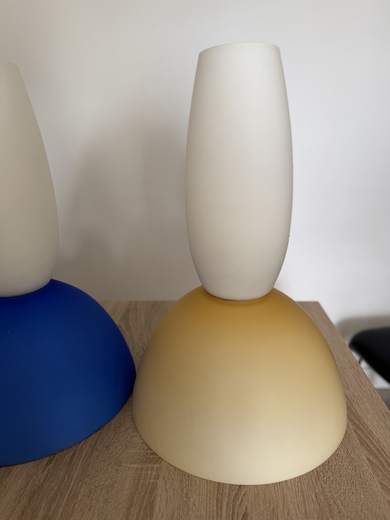 Artemide Musa by Rodolfo Dordoni – 4x rare Murano Glass Elements – Pendant lamps (photo 3 of 9)