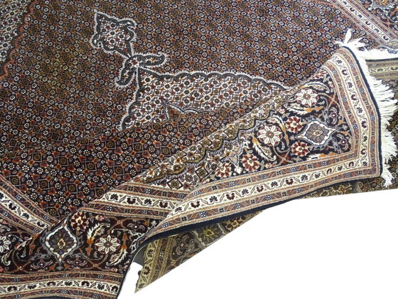 Image 1 of Tabriz Mahi - 350 x 249 cm - Wolle und Seide auf Baumwolle - Handgeknüpft