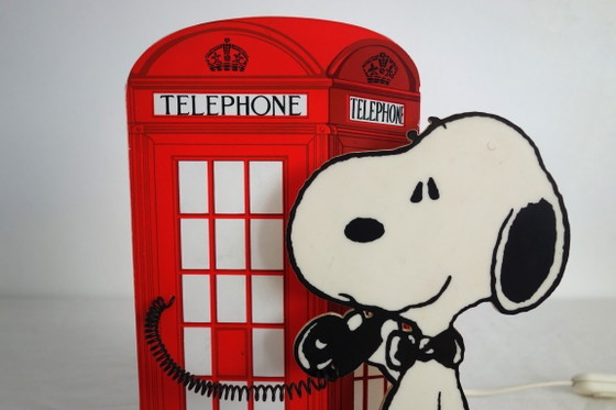 Image 1 of Vintage Snoopy Table Lamp by Nuova Linea Zero, 1980s