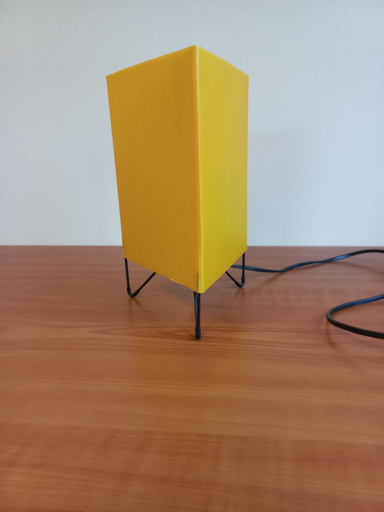 Image 1 of Vintage IKEA gele statieflamp, jaren 80/1980