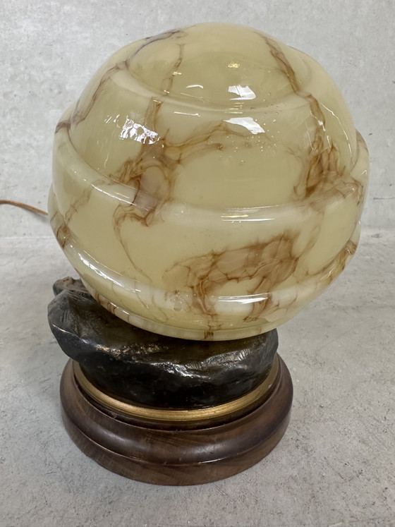 Image 1 of Art Deco table lamp - J.M. Belgium