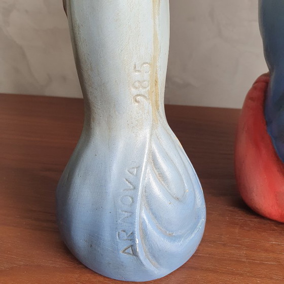 Image 1 of Zeldzaam Art Deco Mariabeeld Van Arnova Uit De Jaren 40