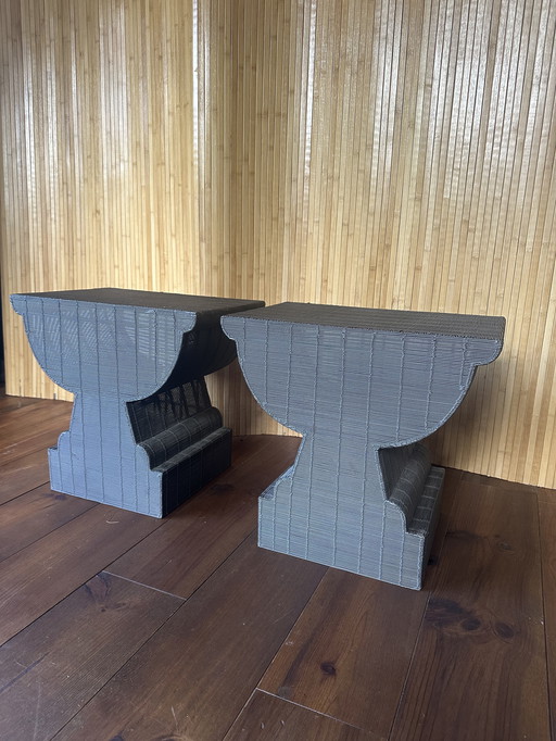 Vintage Kunstobject - bijzettafel