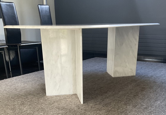 Image 1 of Dining Table From Carrara Marble