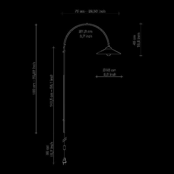 Image 1 of Valerie objects Hanging Lamp N2 Unlacquered Steel Muller Van Severen