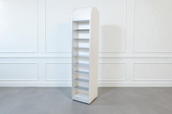 Image 1 of Pastoe FIBER Armadio con ante a rulli trasparenti – Bianco